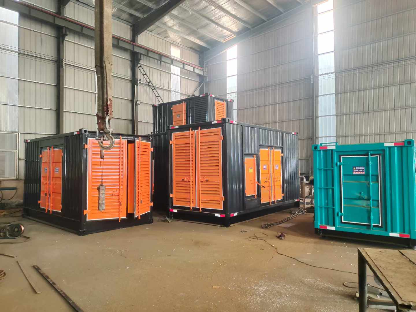 安宁500kw柴油发电机组可以带动多少功率设备？
